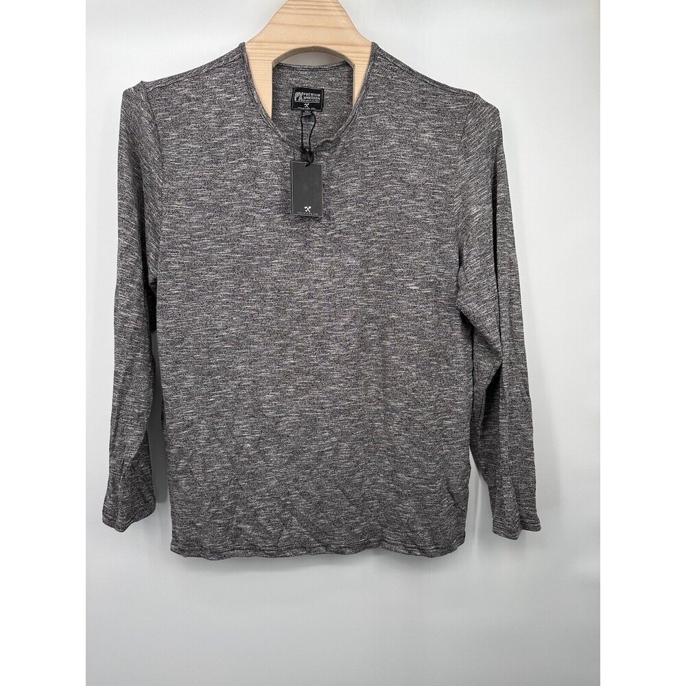 BNWT NEW‎ PX Premium Expression Shirt Men's XXL  New Polyeste knit Thermal Gray